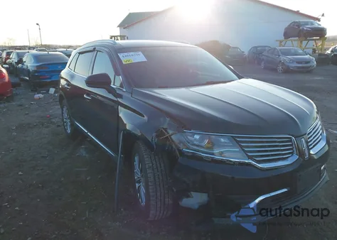 2017 Lincoln Mkx Select z USA, uszkodzony, nr VIN 2LMPJ8KR6HBL25087